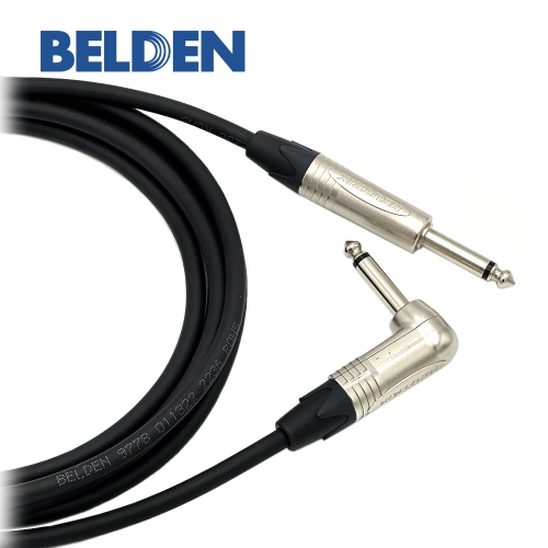 벨덴 9778 뉴트릭 일자 -기역자 55 TS(모노) 악기케이블