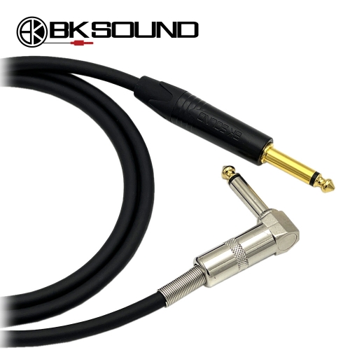 BK1010 BK 골드 55 TS(모노) - 기역자 55 TS(모노) 악기전용케이블 고급BK케이블