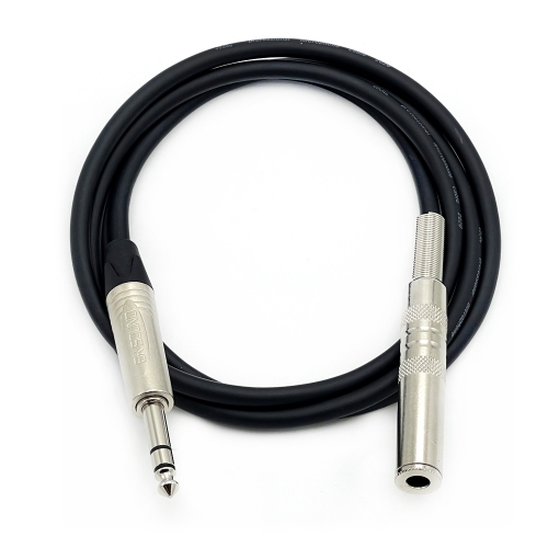 BK2020 컬러 BK 니켈 55 TRS(수) - 55 TRS(암) 연장케이블 국산고급 BK케이블