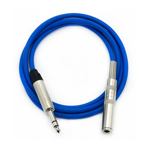 BK2020 컬러 BK 니켈 55 TRS(수) - 55 TRS(암) 연장케이블 국산고급 BK케이블