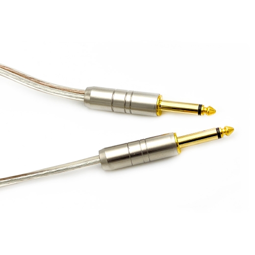 투명 50심 양방향 골드팁 55 TS(모노) 스피커케이블