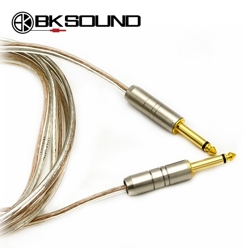 투명 50심 양방향 골드팁 55 TS(모노) 스피커케이블