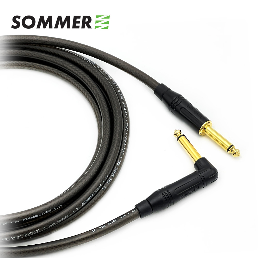 좀머 Spirit XXL 암페놀 일자-기역자 55 TS(모노) 악기케이블