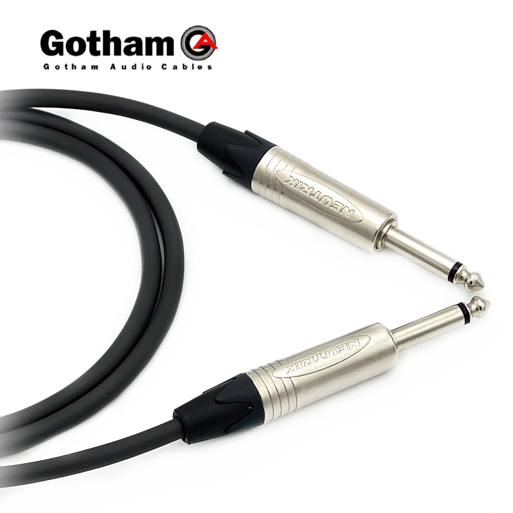 고담 GAC-1 뉴트릭 양방향 55 TS(모노) 악기전용케이블 일렉 베이스 건반 케이블