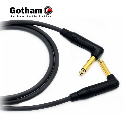 고담 GAC-1 암페놀 양방향 기역자 55 TS(모노) 악기케이블