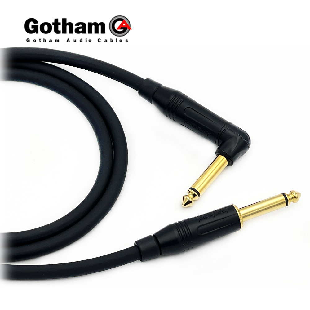 고담 GAC-1 Ultra pro 암페놀 일자 - 기역자 55 TS(모노) 악기케이블