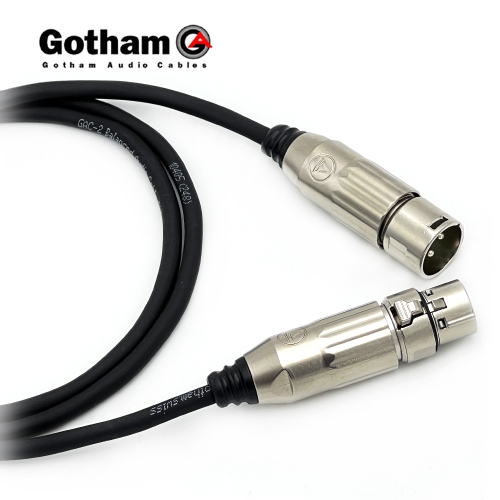 고담 GAC-2 스위치크래프트 양캐논 XLR 마이크케이블 제작케이블