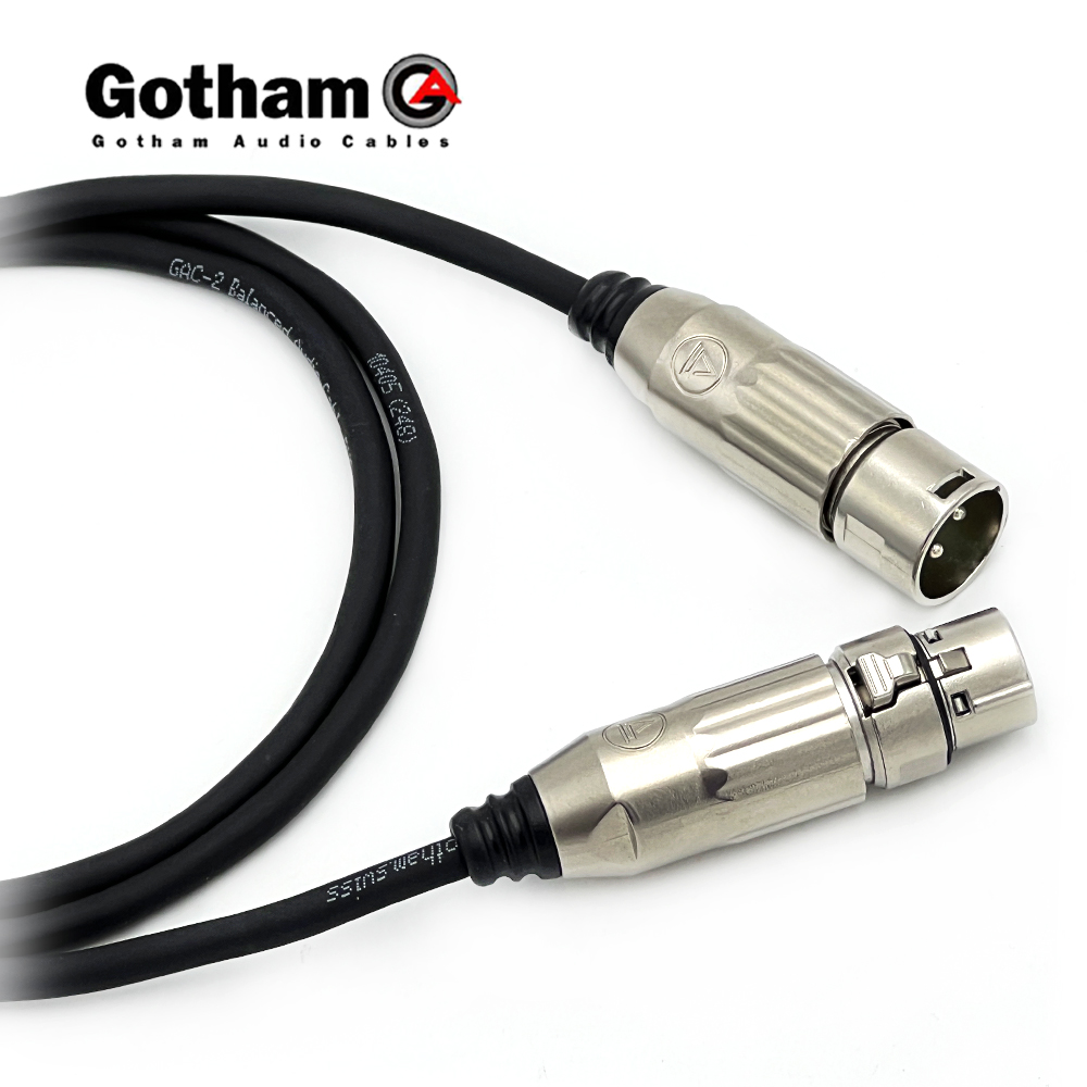 고담 GAC-2 스위치크래프트 양캐논 XLR 마이크케이블 제작케이블