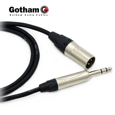 고담 GAC-2 뉴트릭 XLR(수) - 55 TRS(스테레오) 오인페 스피커케이블 제작케이블