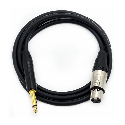 BK2020 BK XLR(암) - 골드팁 55 TS(모노) 마이크케이블 제작케이블 국산 고급 BK케이블