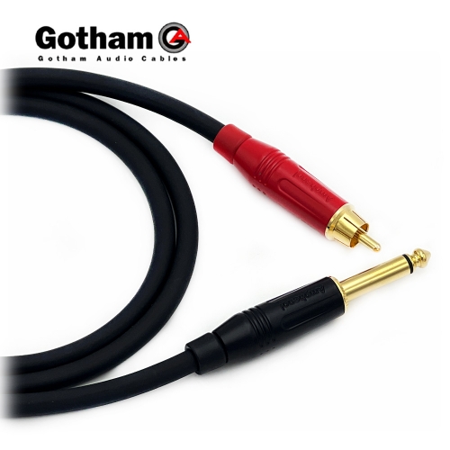 고담 GAC-1 Ultra pro 암페놀 RCA 레드 - 골드팁 55 TS(모노) 케이블