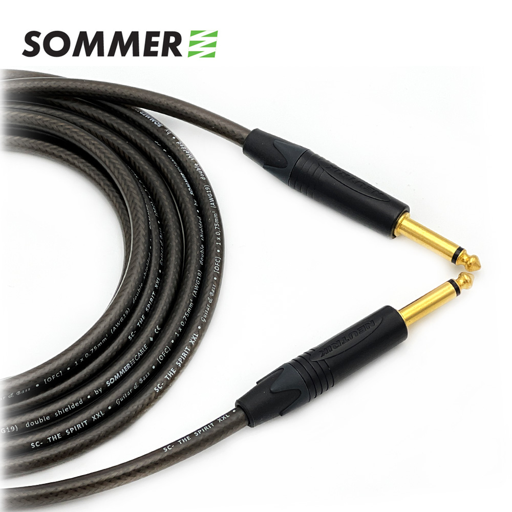 좀머 Spirit XXL 뉴트릭 양방향 골드 55 TS(모노) 악기케이블