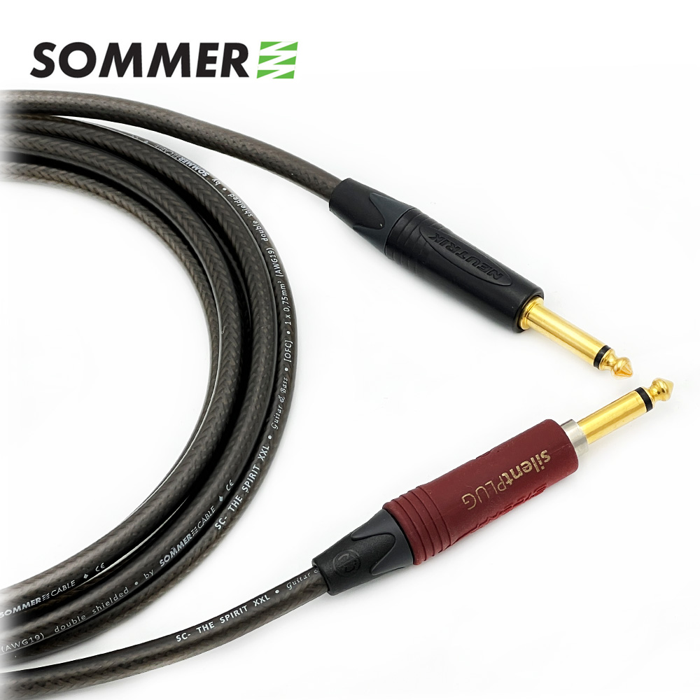 좀머 Spirit XXL 뉴트릭 사일런트 55 TS(모노) - 골드팁 55 TS(모노) 악기케이블