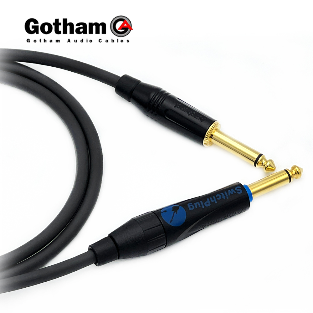고담 GAC-1 암페놀 스위칭플러그 55 TS(모노) - 골드 55 TS(모노) 악기케이블