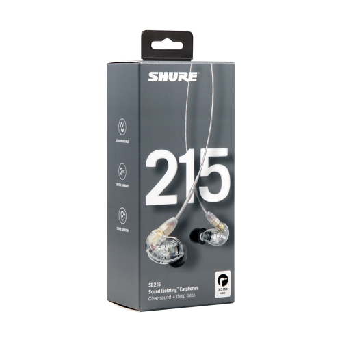 SHURE SE215-CL 클리어 슈어 이어폰