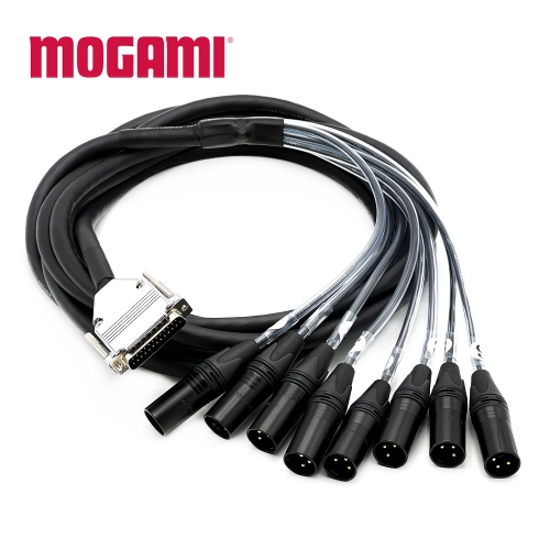 모가미 2932 8채널멀티 DSUB - 뉴트릭 골드 XLR(수) 케이블 디서브제작케이블