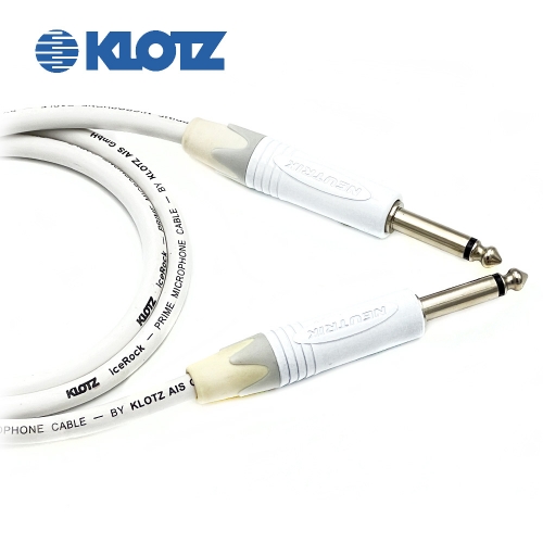 클로츠 IR206 뉴트릭 양방향 화이트 55 TS(모노) 악기케이블 제작케이블