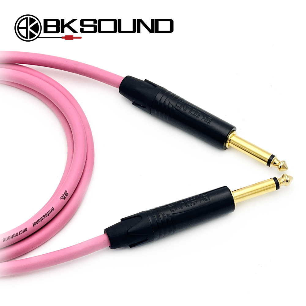 BK2020 핑크 BK 양방향 골드 55 TS 모노케이블 국산 고급 BK케이블