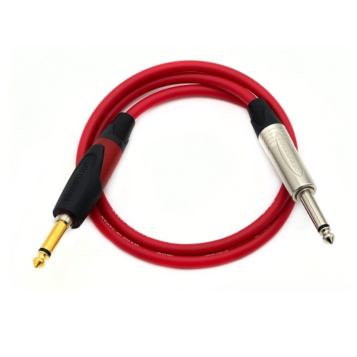 카나레 GS6 OFC 무산소동 뉴트릭 일자 사일런트 - 니켈 55 TS 악기케이블