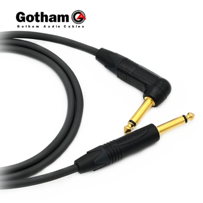 고담 GAC-1 뉴트릭 골드 일자 - 기역자 55 TS(모노) 악기케이블