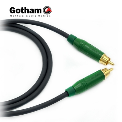 고담 GAC-1 암페놀 양방향 RCA(그린) 케이블
