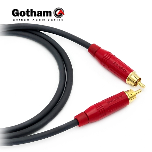 고담 GAC-1 암페놀 양방향 RCA(레드) 케이블