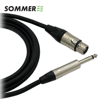 좀머 STAGE22 OFC 무산소동 뉴트릭 XLR(암)-55 TS(모노) 마이크케이블