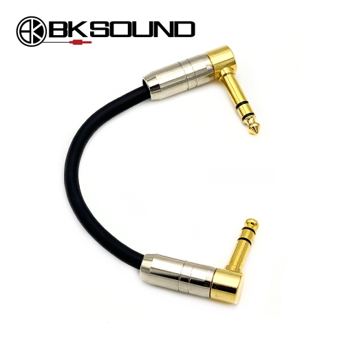 BK3030 국산 기역자 55TRS(스테레오) 패치케이블 이펙터연결 케이블