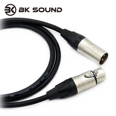 [제작] BK3030 뉴트릭 XLR(암) - XLR(수) 마이크케이블