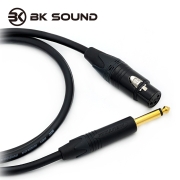 [제작] BK3030 뉴트릭 골드팁 XLR(암) - 골드팁 55 TS(모노) 마이크케이블