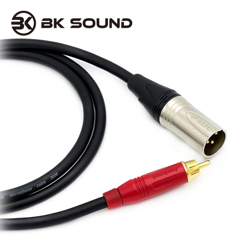 [제작] BK3030 BK XLR(수) - 암페놀 RCA 오디오케이블