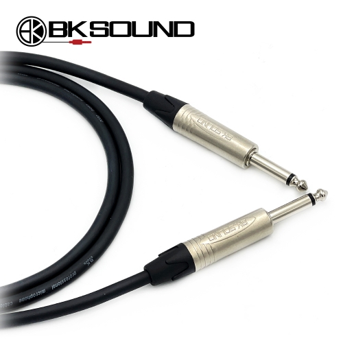 BK2020 BK 니켈 양방향 55 TS 모노 악기케이블 국산고급 BK케이블