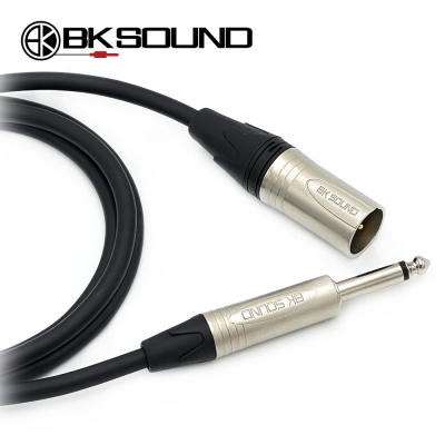 BK2020 BK XLR(수) -니켈 55TS(모노) 음향케이블 고급국산 BK케이블 제작케이블