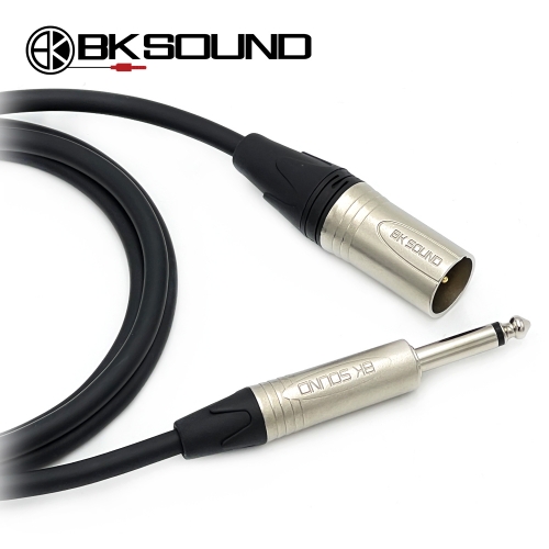 BK2020 BK XLR(수) -니켈 55TS(모노) 음향케이블 고급국산 BK케이블 제작케이블