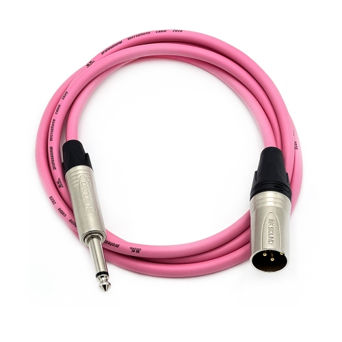 BK2020 컬러 BK XLR(수) - 니켈 55TS(모노) 음향케이블 고급국산 BK케이블 제작케이블