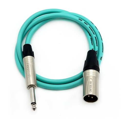 BK2020 컬러 BK XLR(수) - 니켈 55TS(모노) 음향케이블 고급국산 BK케이블 제작케이블