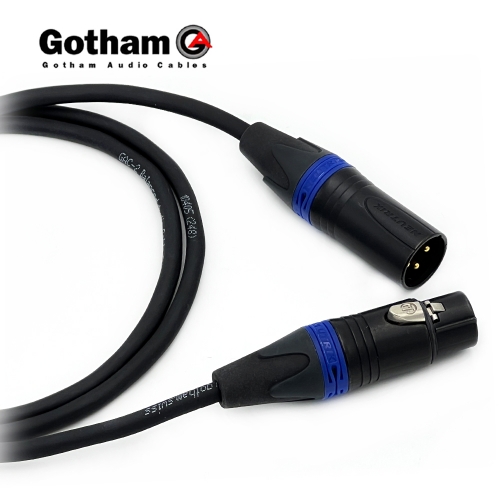 고담 GAC-2 뉴트릭 컬러링 골드양캐논 XLR 마이크케이블