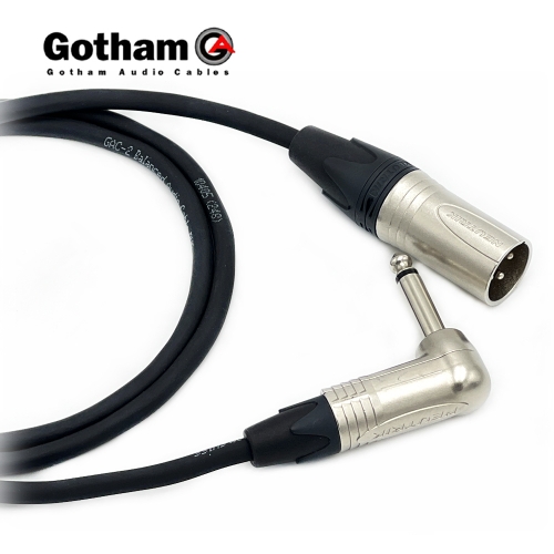 고담 GAC-2 뉴트릭 XLR(수) - 기역자 55TS(모노) 케이블 제작케이블