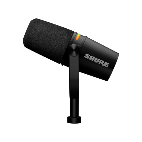 SHURE MV7+ 슈어 팟캐스트 XLR, USB-C타입 하이브리드 듀얼 마이크 블랙