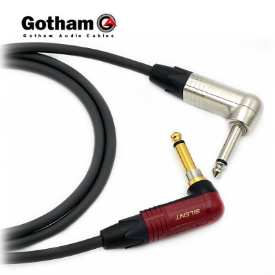 고담 GAC-1 뉴트릭 사일런트 기역자 55 TS(모노) - 기역자 55 TS(모노) 악기케이블