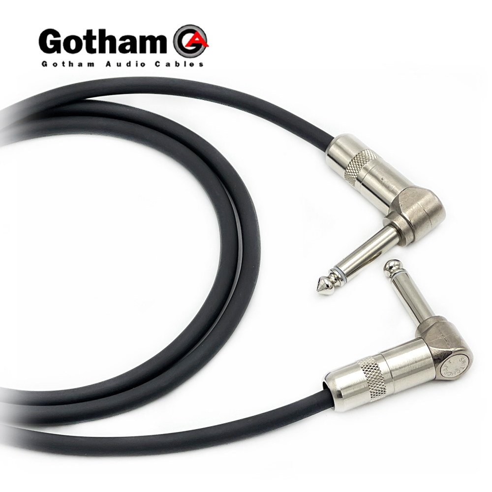 고담 GAC-1 스위치크래프트 기역자 55 TS(모노) 악기전용케이블 일렉 베이스 건반 케이블