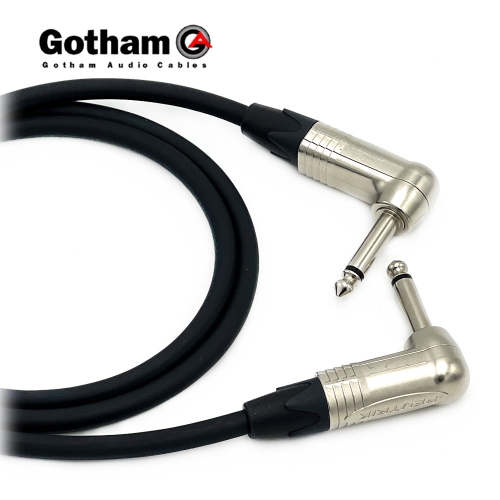 고담 GAC-1 Ultra Pro 뉴트릭 양방향 기역자 55 TS(모노) 악기전용케이블