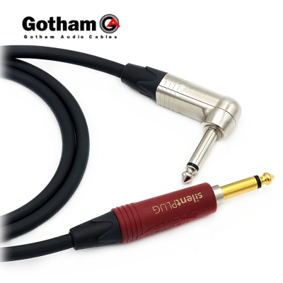 고담 GAC-1 Ultra Pro 뉴트릭 사일런트 55 TS(모노) - 기역자 55 TS(모노) 악기케이블