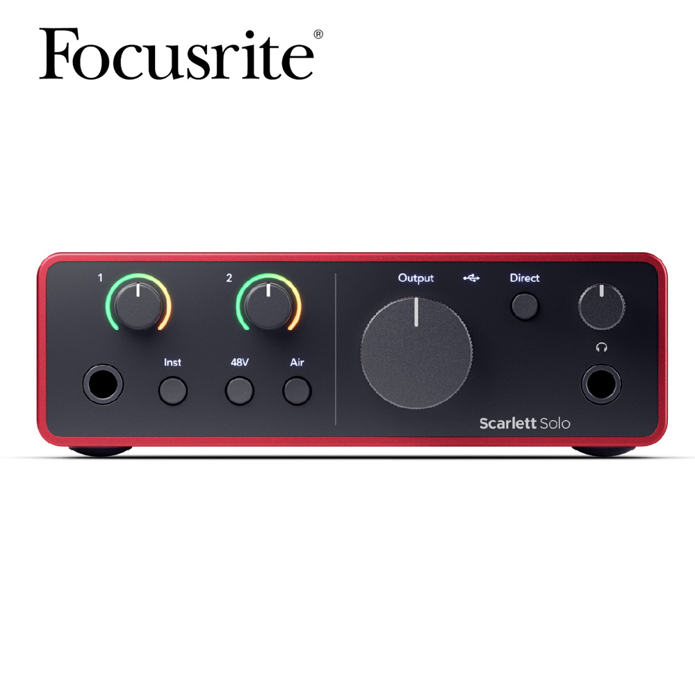 포커스라이트 Scarlett Solo 4th Gen 스칼렛 4세대 오디오인터페이스
