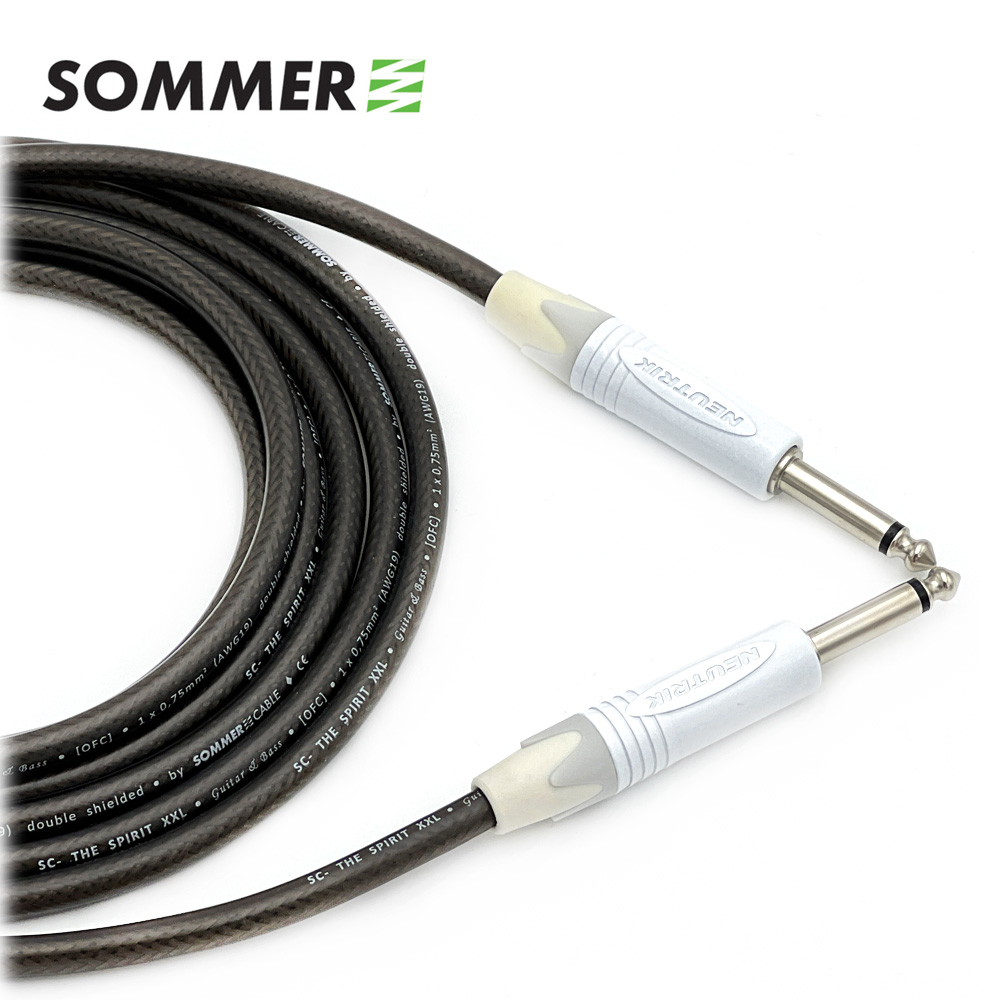 좀머 Spirit XXL 뉴트릭 양방향 화이트 55 TS(모노) 악기케이블