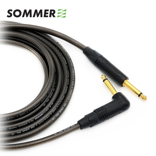 좀머 Spirit XXL 뉴트릭 골드 일자-기역자 55 TS(모노) 악기케이블