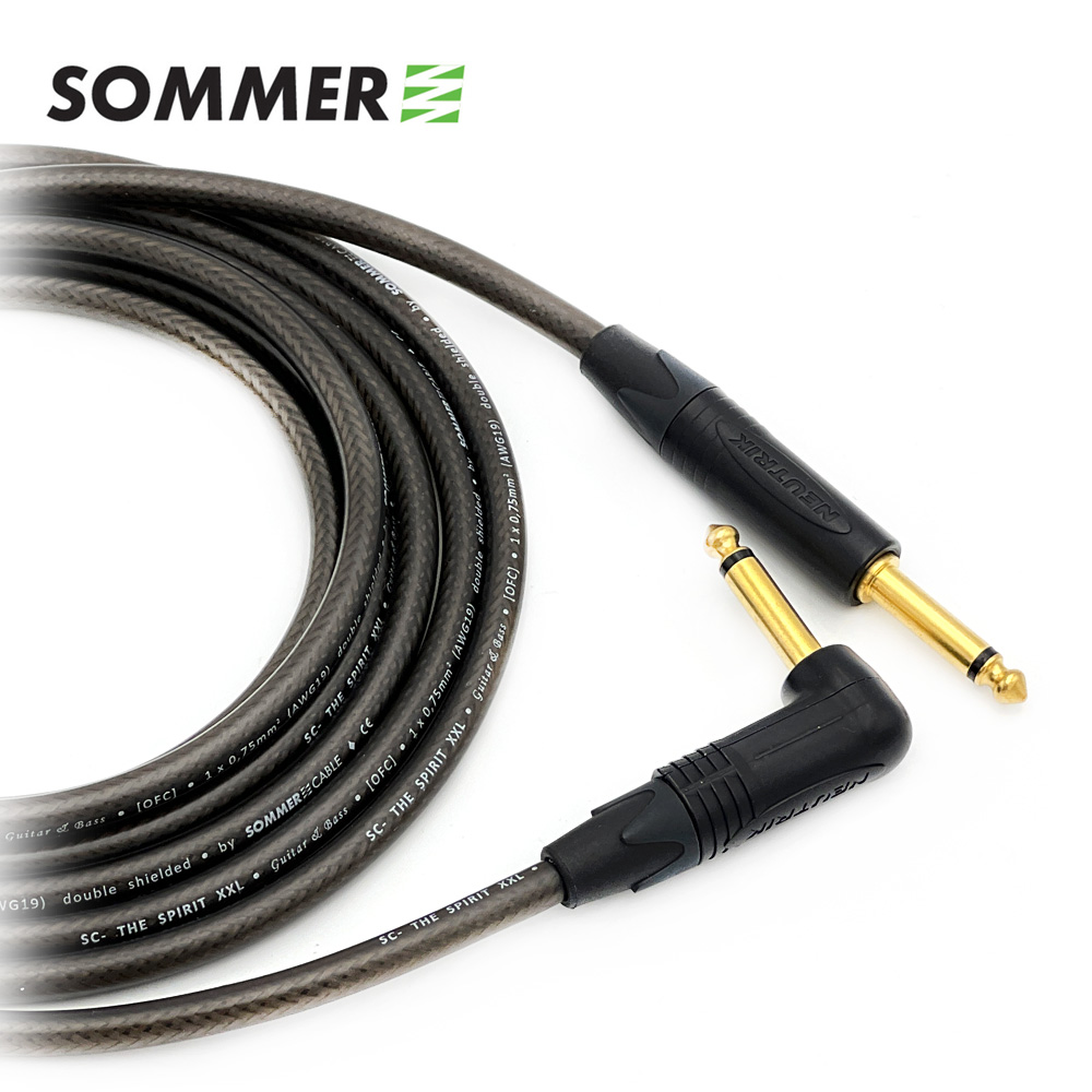 좀머 Spirit XXL 뉴트릭 골드 일자-기역자 55 TS(모노) 악기케이블