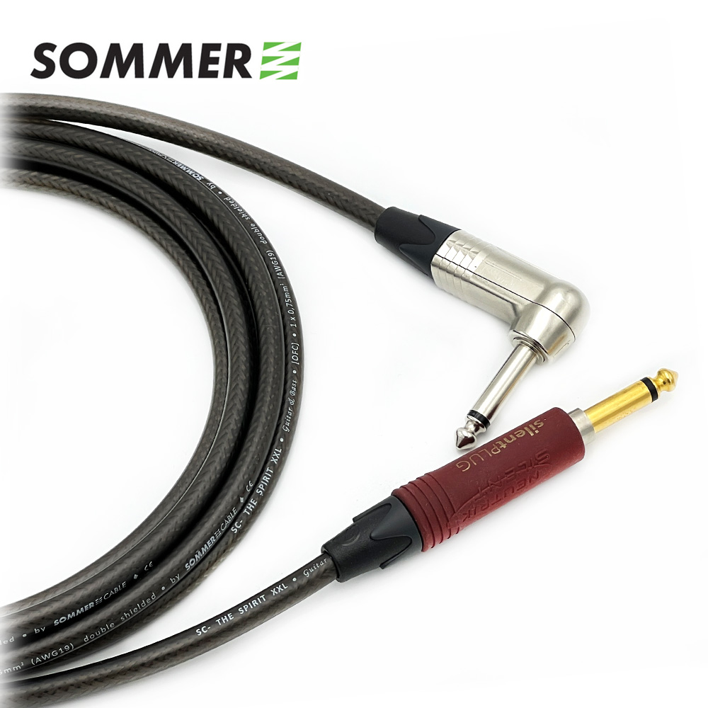좀머 Spirit XXL 뉴트릭 사일런트 55 TS(모노) - 기역자 55 TS(모노) 악기케이블