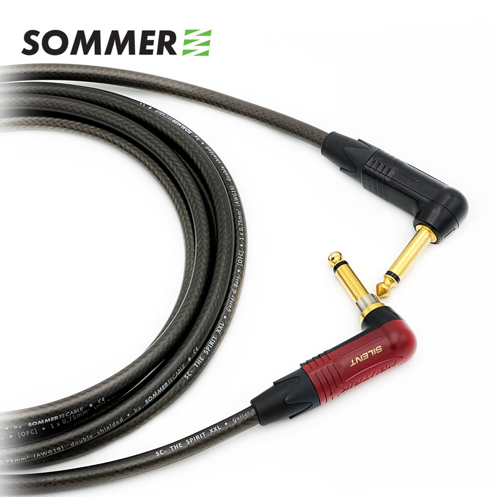 좀머 Spirit XXL 뉴트릭 사일런트 기역자 55 TS(모노) - 골드 기역자 55 TS(모노) 악기케이블