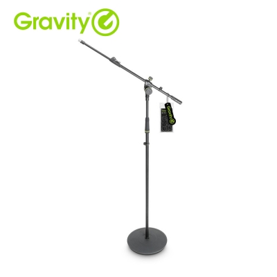 Gravity GMS2322B 그래비티 원형받침 T자형 마이크스탠드